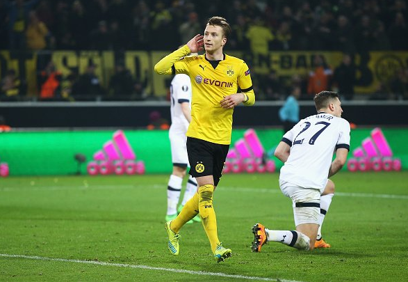 与4结缘，多特5轮欧冠联赛有4轮打入4球，剩下1轮被曼城进4球